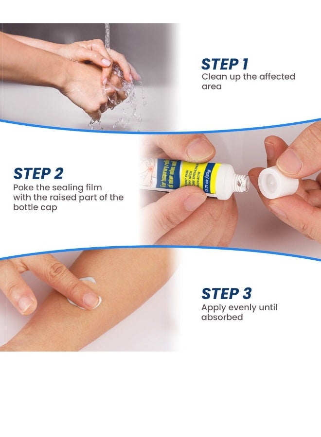 سوميفون مرهم لتخفيف آلام عضلات مفصل الكتف، كريم للرعاية الصحية لالتهاب المفاصل الروماتويدي، كريم الكركم المسكن - 20 جرام - Image 5